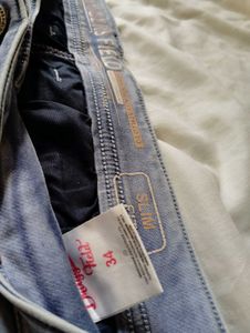 Blue Grey Smoky Look Jeans