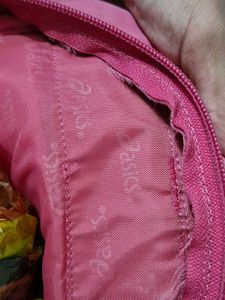 Pink ASICS Backpack