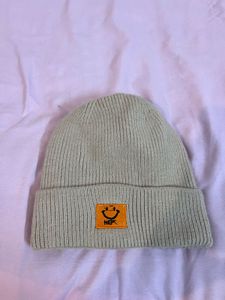 HEP Beanie with Smiley Face Patch