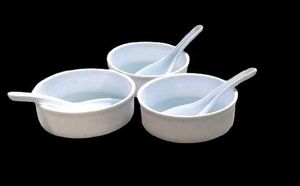 Sauce Bowls with Spoons