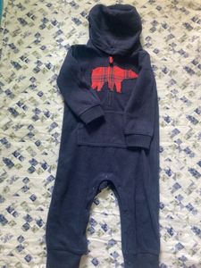 Cow Print Fleece Pajamas