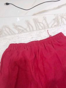 Apple Plus Red Cargo Pant