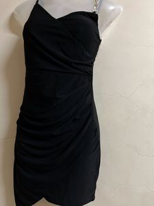 Black Designer Party Wear One Piece🖤