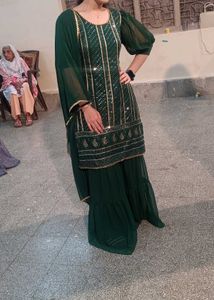 Green 3 Piece Grara Suit