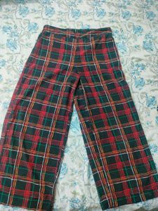 Multicolored Checkered Plazo ❤️