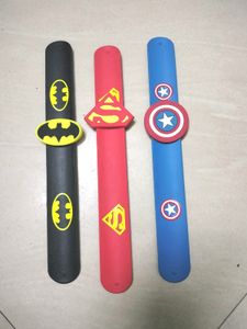 Silicon Wrist bands in Cartoon themes (Pack Of 1)