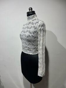 Lace Detail Top