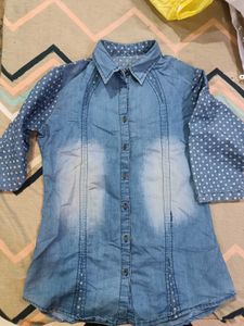 Denim Shirt Dress