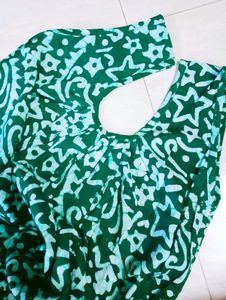 New Sleeveless Nighty With Short Sleeve Attached