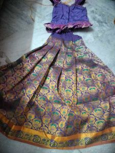 Cute Ethnic Skirt &amp; Top Set