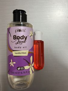 Plum Body Oil Vanilla Vibes sample 25ml