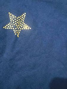 Blue Polo with Star