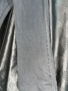 Unisex Ripped Flared Jeans