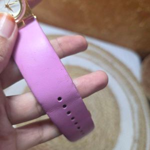 Pink strap Watch