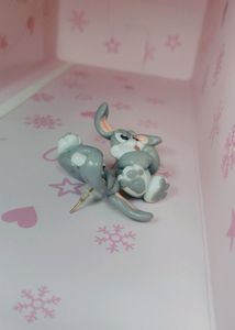 Polymer Bugs Bunny Earrings
