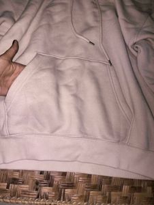 H&amp;M Loose Fit Beige Hoodie
