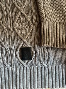 ROADSTER Men Grey Self-Design Hooded sweater
