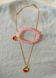 Bracelet With Golden Chain Combo