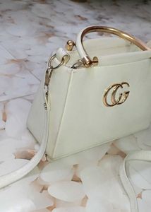 White Sling Bag