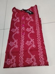 Laurel Brand Red Colour Kurti...