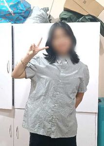 Striped Button-Down Shirt