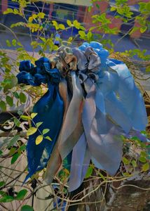 Silk Scrunchie With Beautiful Colours