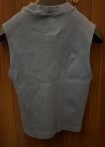 Levi’s x Deepika Padukone Sleeveless Blue Top