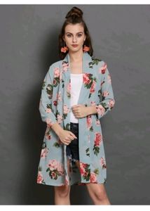 3/4 Sleeve Multicolour Shrug