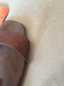 Brown Glittery Flats