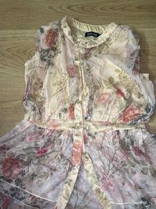 Floral Chiffon Top
