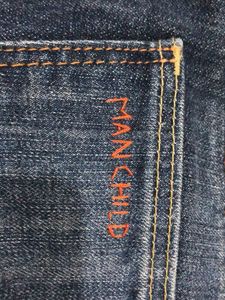 Dark wash Bermuda Jorts