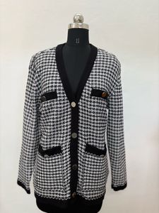 Houndstooth Cardigan
