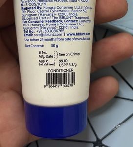 BBlunt Intense Moisture Conditioner