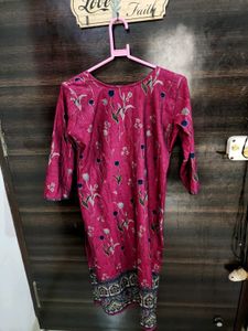 Floral Print Kurta
