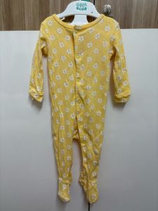 Cute Floral Baby Romper