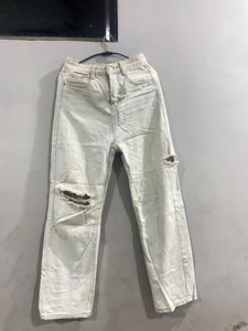 Ripped Light Wash Jeans