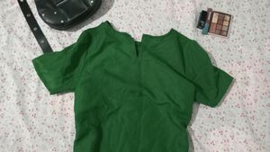 🎀Plain Green Kurta