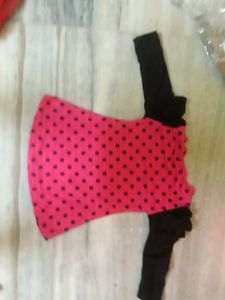 A Beautiful Pink Dress For Kids