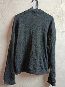 PLUS SIZE Winter Knit Cardigan Sweater Grey