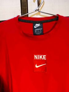 Red Nike Long Sleeve Tee