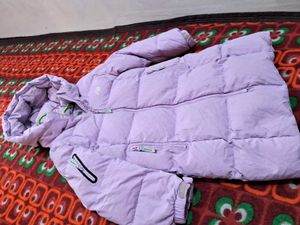 New Balance Lilac Puffer Jacket