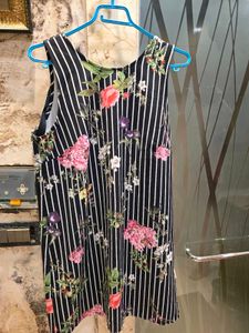 Floral Stripe Dress