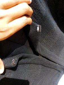 Black Retro Jacket For Women