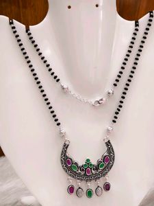 Pure Silver Mangalsutra