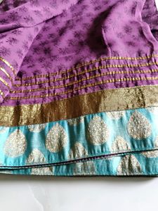 Good condition Saree , Slightly Feaded Border