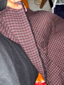 Checkered Casual Top