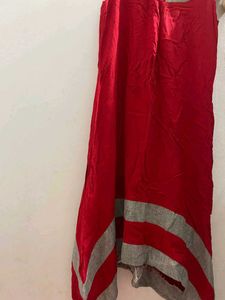 Red &amp; Greylong kurti
