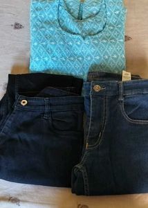 COMBO OFFER SALE !!!  - Women'top & Jeans comb