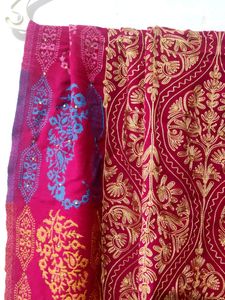 Woolen Shawl/ Stole With Stone Work