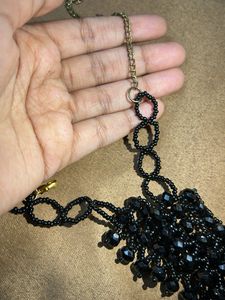 Black Beaded Choker